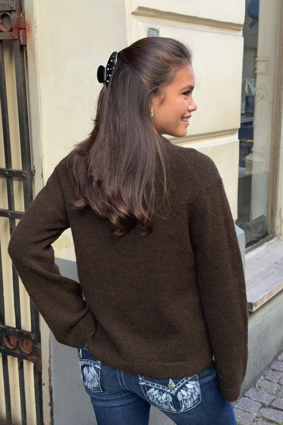 Y Oversized Knitted Sweater
