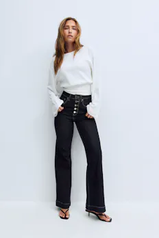Tailored Flare Jeans