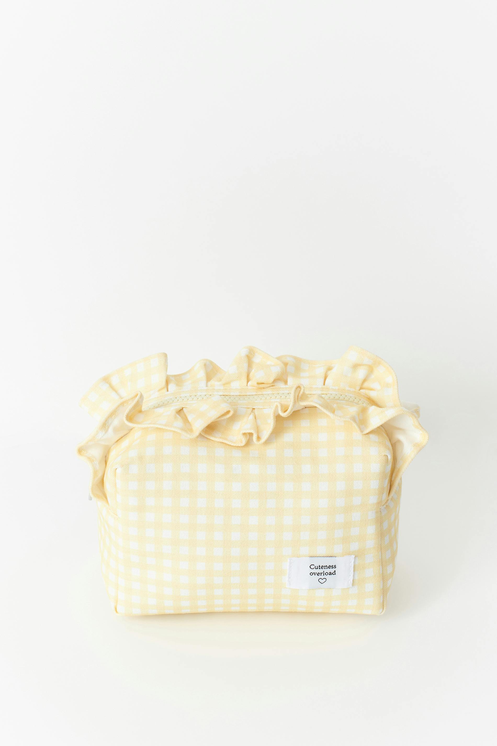 Gina Tricot - Make up bag - Vesker og lommebøker - Gul - ONESIZE - Dame
