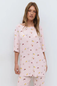 Boatneck Sleep Tee
