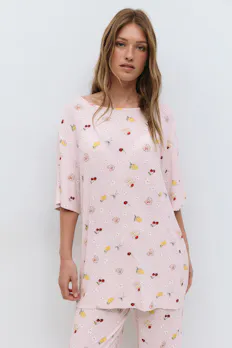 Boatneck Sleep Tee