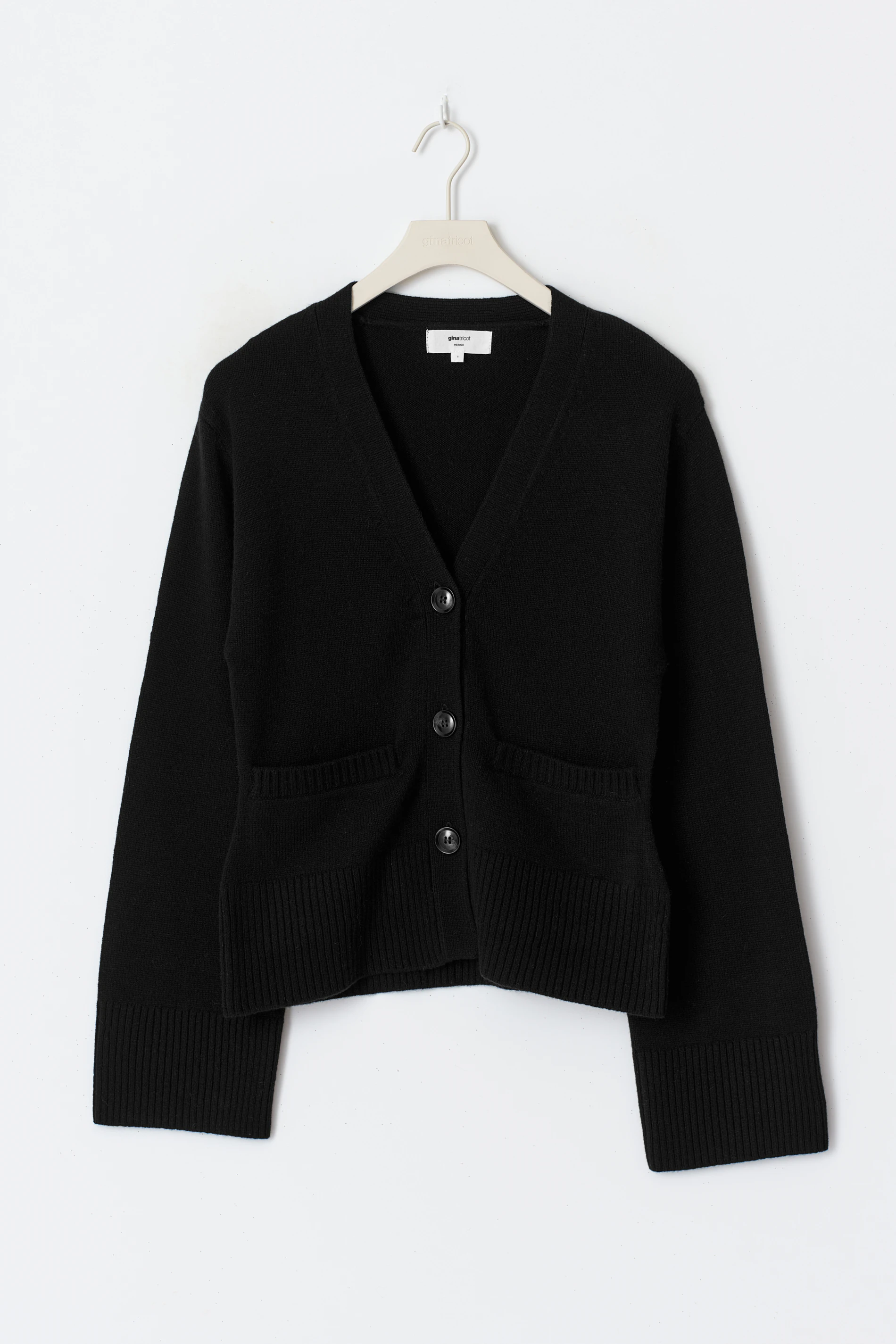 Gina Tricot Merino wool knitted cardigan dam