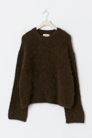 Alpaca blend knitted sweater