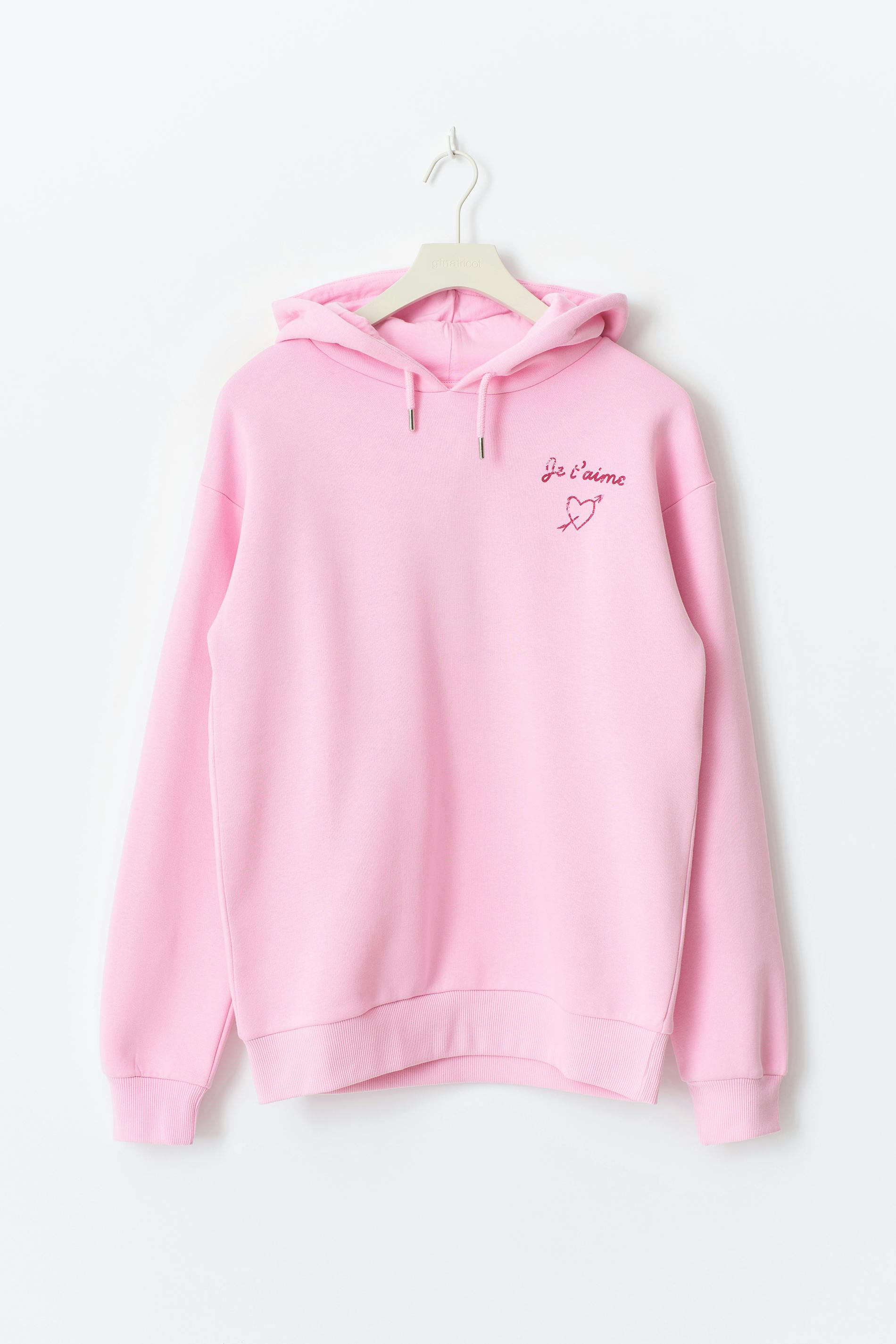 Pink Hoodie Sweatshirts Gina Tricot Y Basic Hood