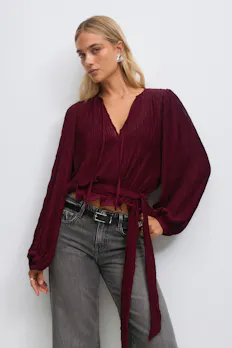 Tie Blouse