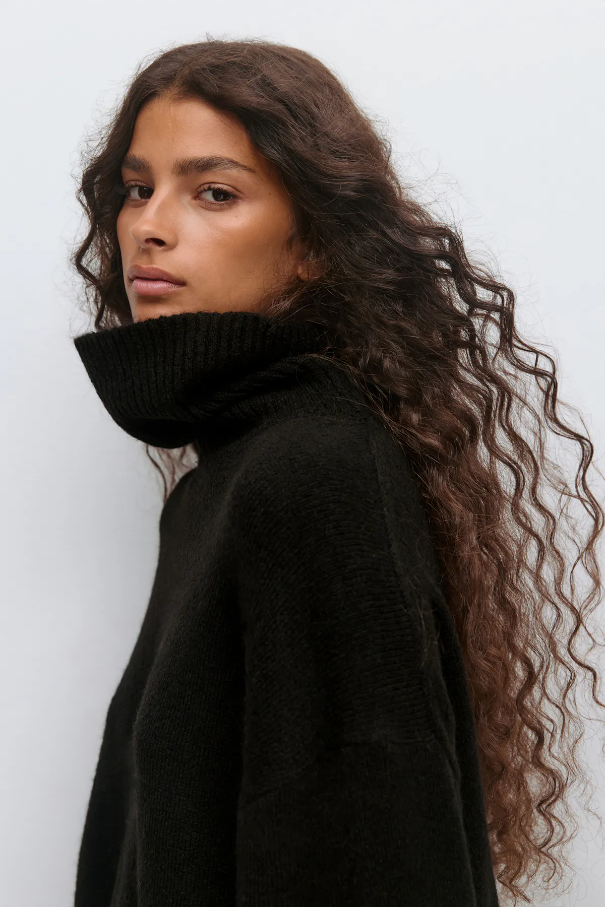 Long sleeve knitted sweater
