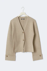 Knitted Sculptured Cardigan