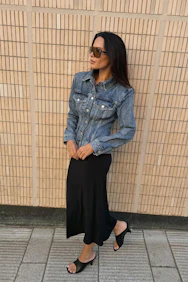 Shaped Denim Jacket