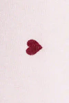 Pink heart aop