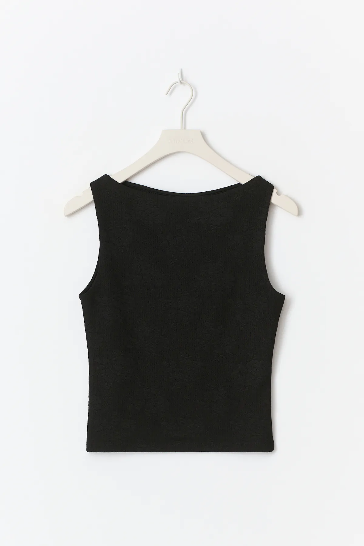 Jacquard tank - Zwart - Dame - Gina Tricot