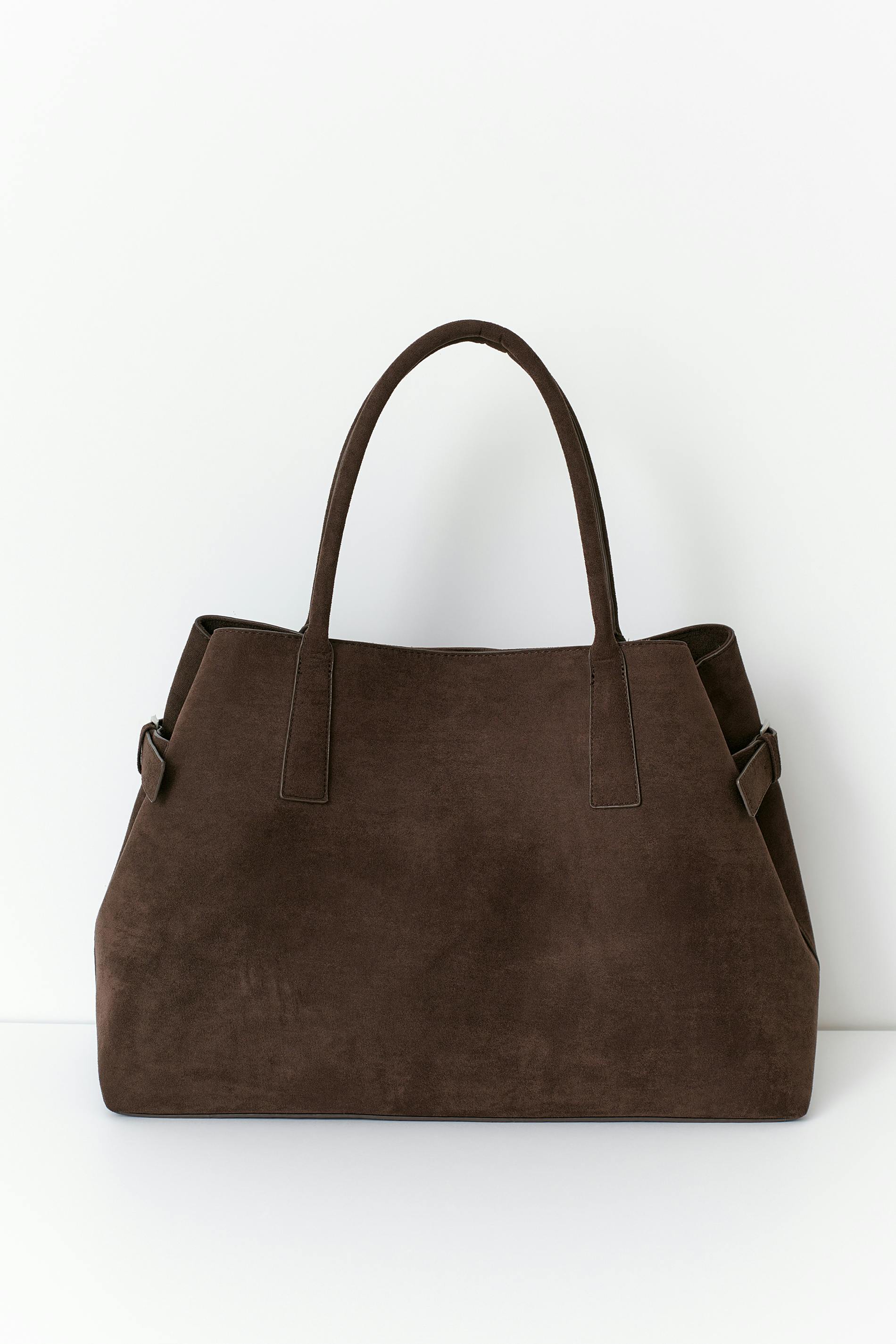 Gina Tricot - Large tote bag - Skuldervesker - Brun - ONESIZE - Dame