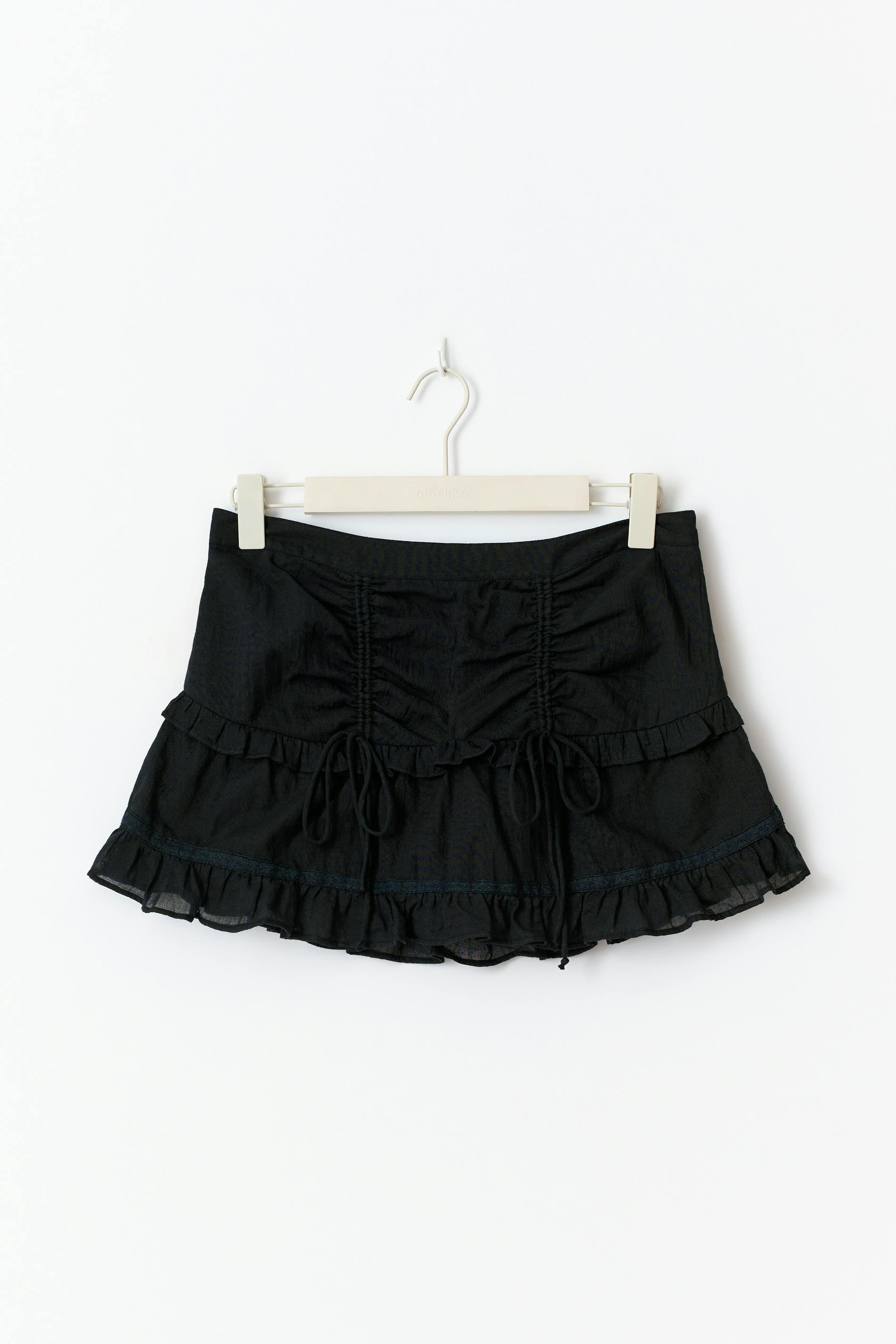 14+ ruched frill skirt