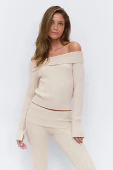 14+ Off Shoulder Sweater