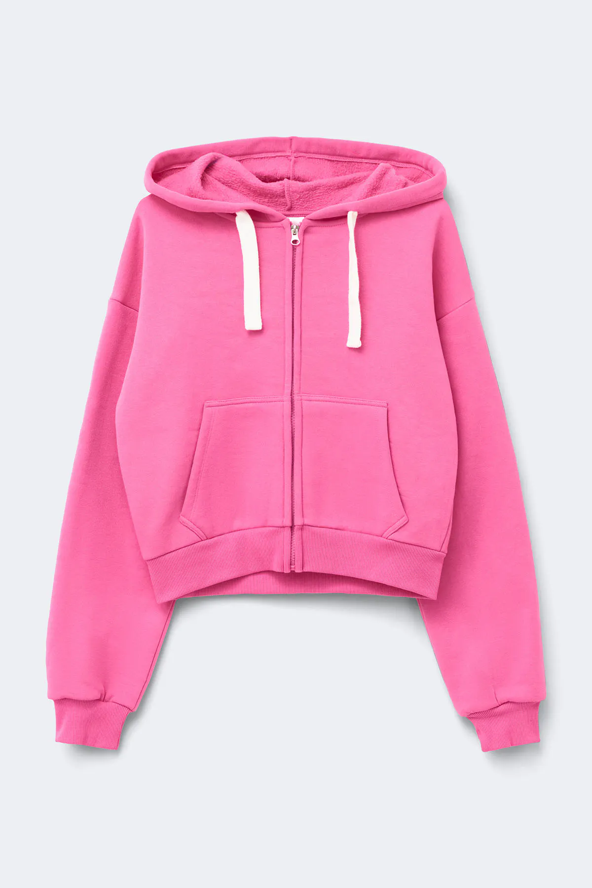14+ zip hoodie - Pink - Gina Tricot