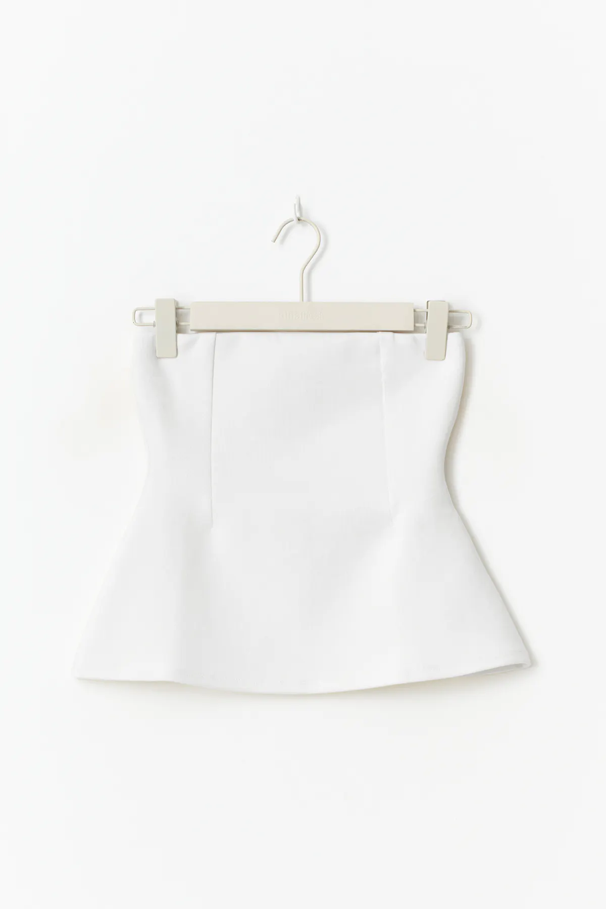 14+ tube top - White - Gina Tricot