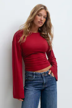 Soft Touch Wide Sleeve Top