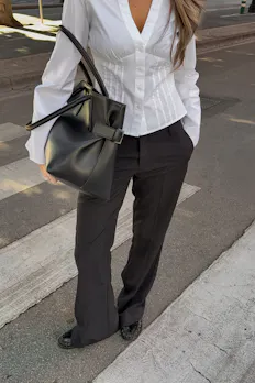 Low Waist Bootcut Trousers