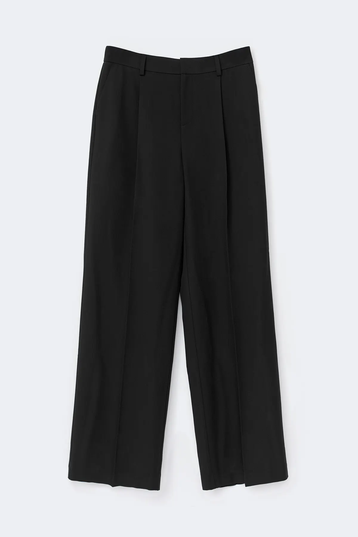 Tall wide pleated trousers — byxor med fickor från Gina Tricot