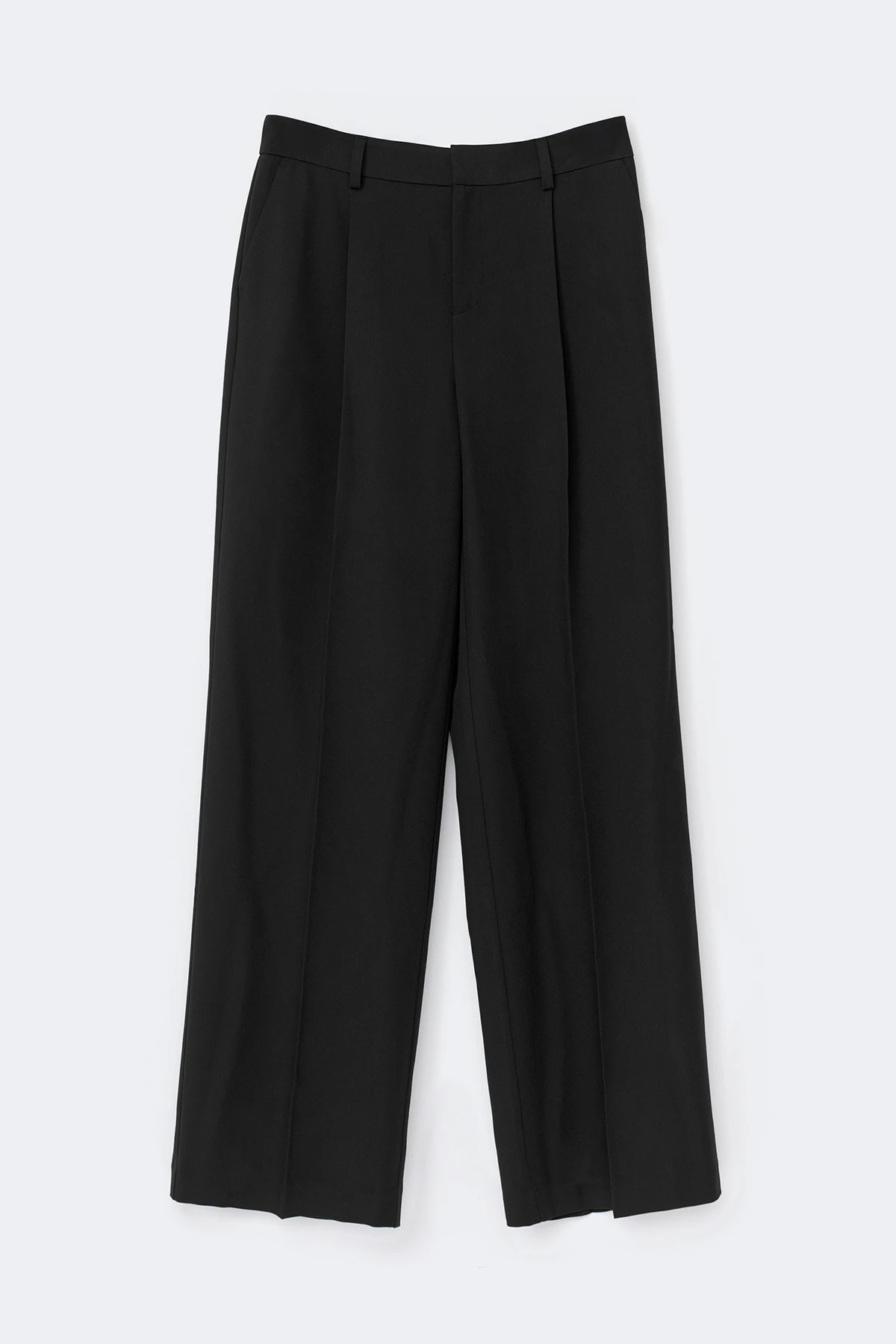 Gina Tricot Tall wide pleated trousers byxor dam