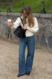 Wide flare jeans