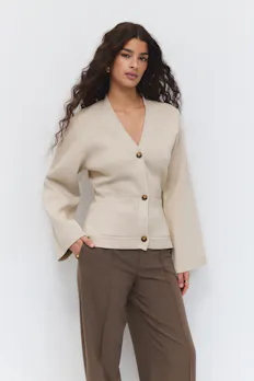 Knitted Cotton Cardigan