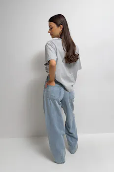 Baggy-Crush Jeans