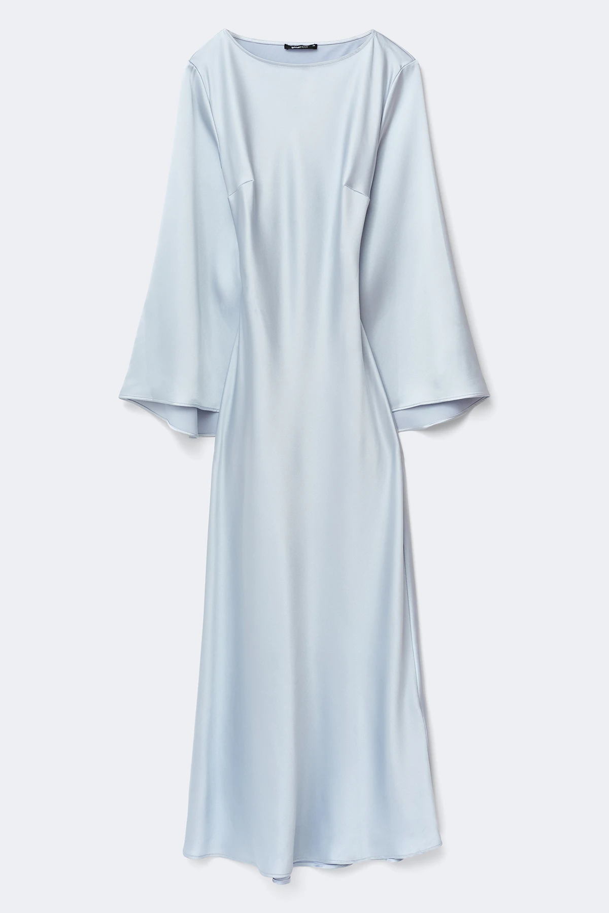 Gina Tricot Satin wide sleeve maxi dress klänningar dam – bild 4