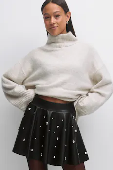 Pu Mini Skirt