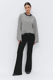 Ultra Low Flare Jeans