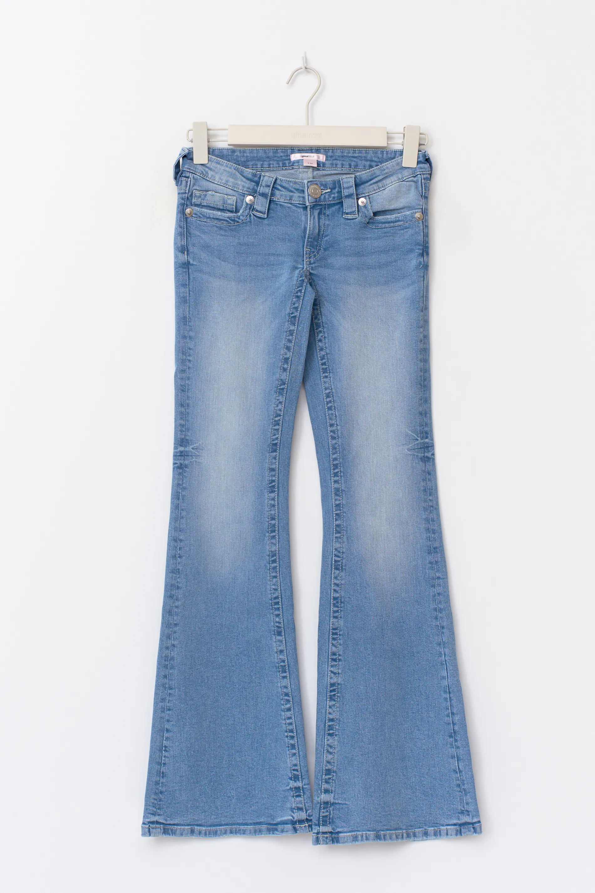 Gina Tricot - 14+ runway jeans tall - tall jeans - Blå - S - Dame