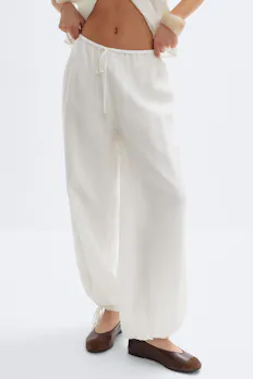 Sheer Balloon Trousers