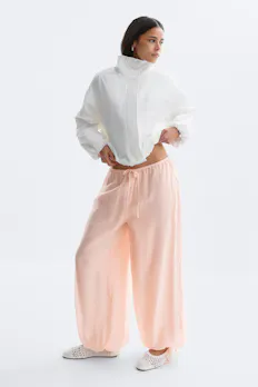 Sheer Balloon Trousers