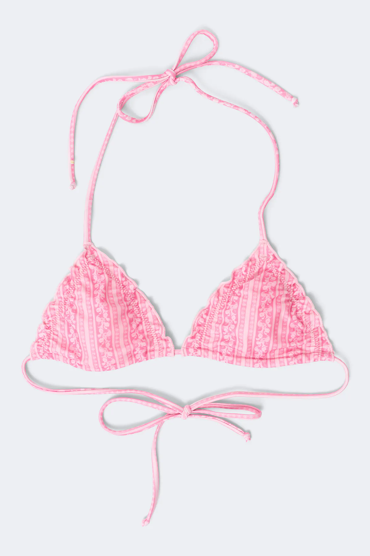 Gina Tricot - 14+ lexi triangle bikini top - Zwemkleding - Roze - S - Dames