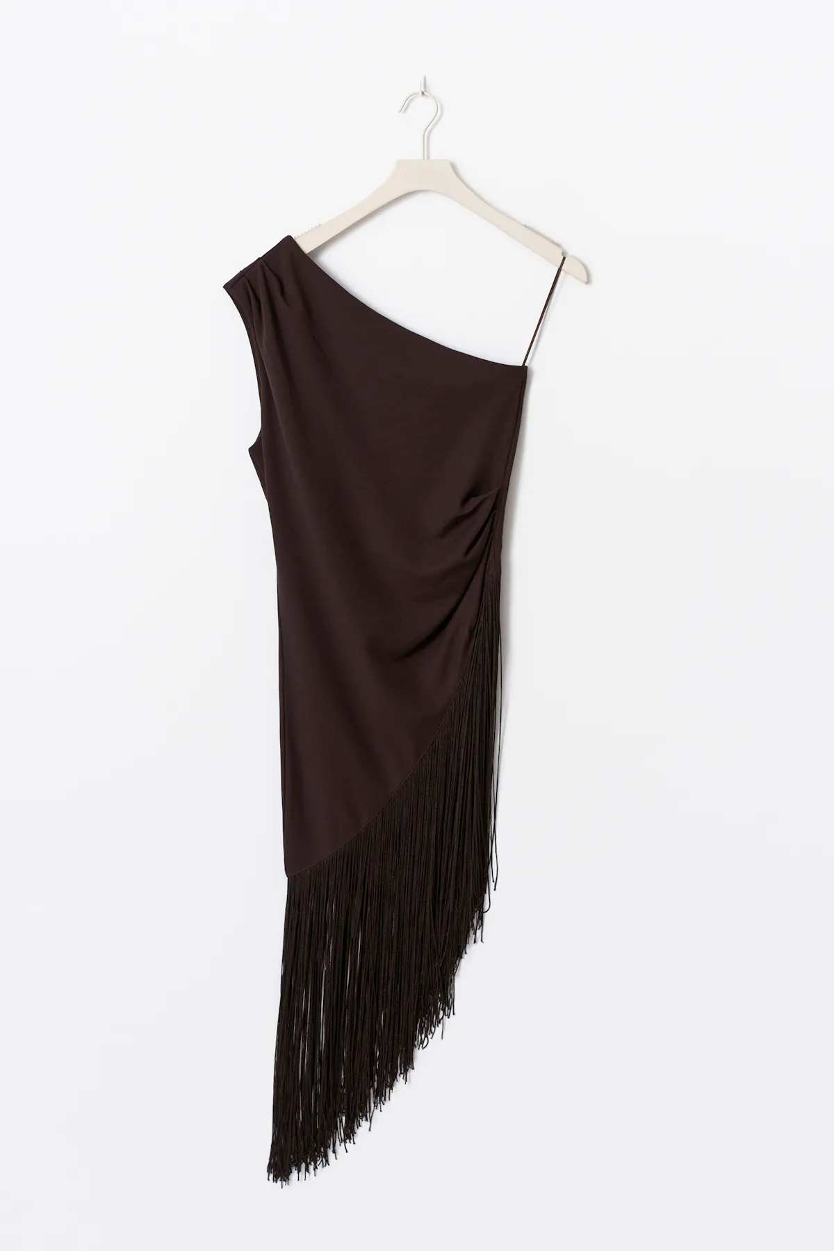 Fringe top - Bruin - Dame - Gina Tricot