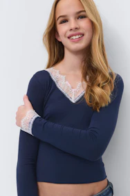 Y Lace Top