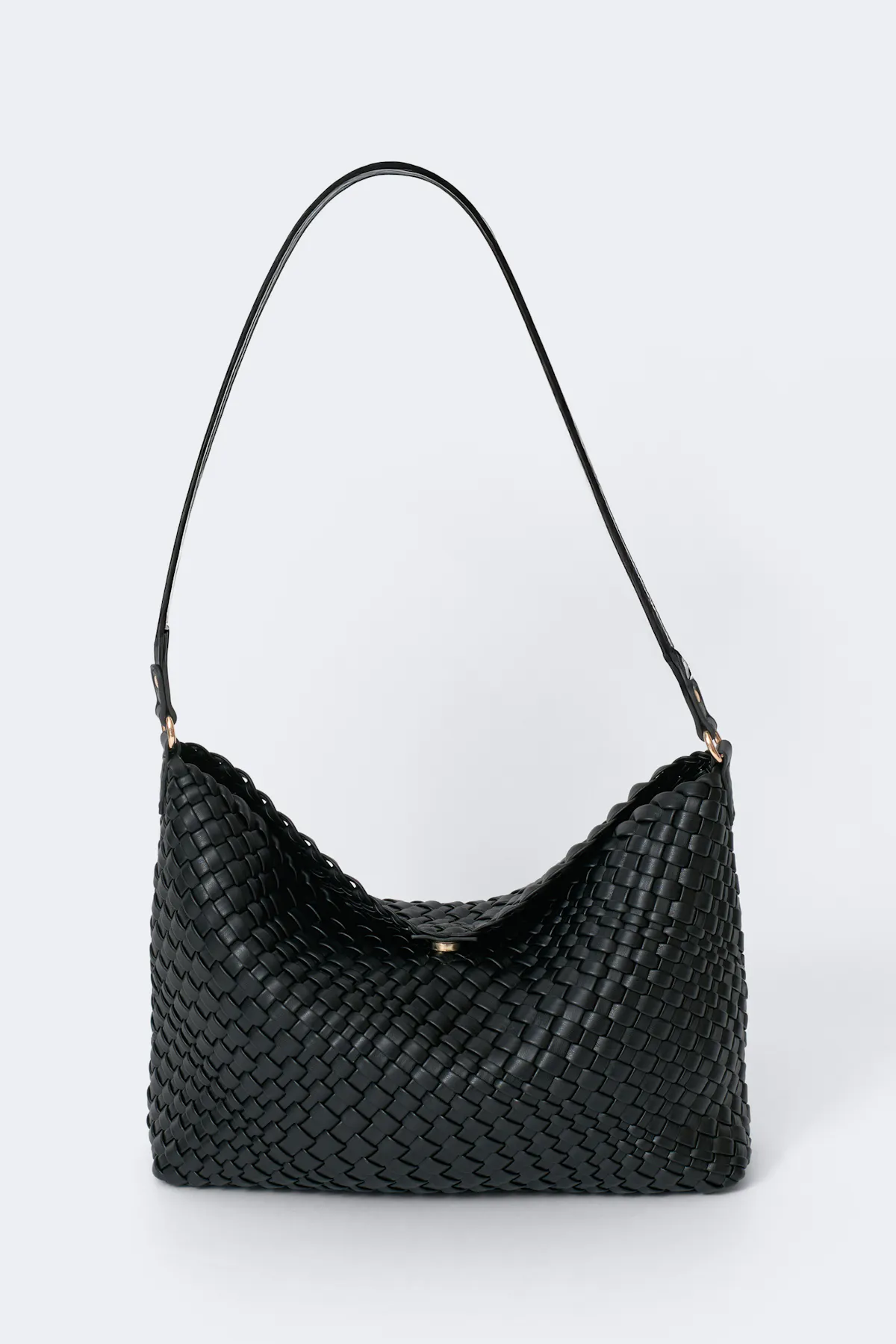 Slouchy braided strap bag