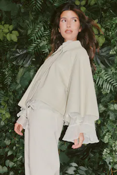 Pu Cape Jacket