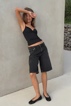 Baggy Babe Denim Shorts