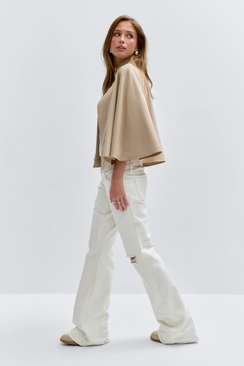 14+ hip hug loose jeans