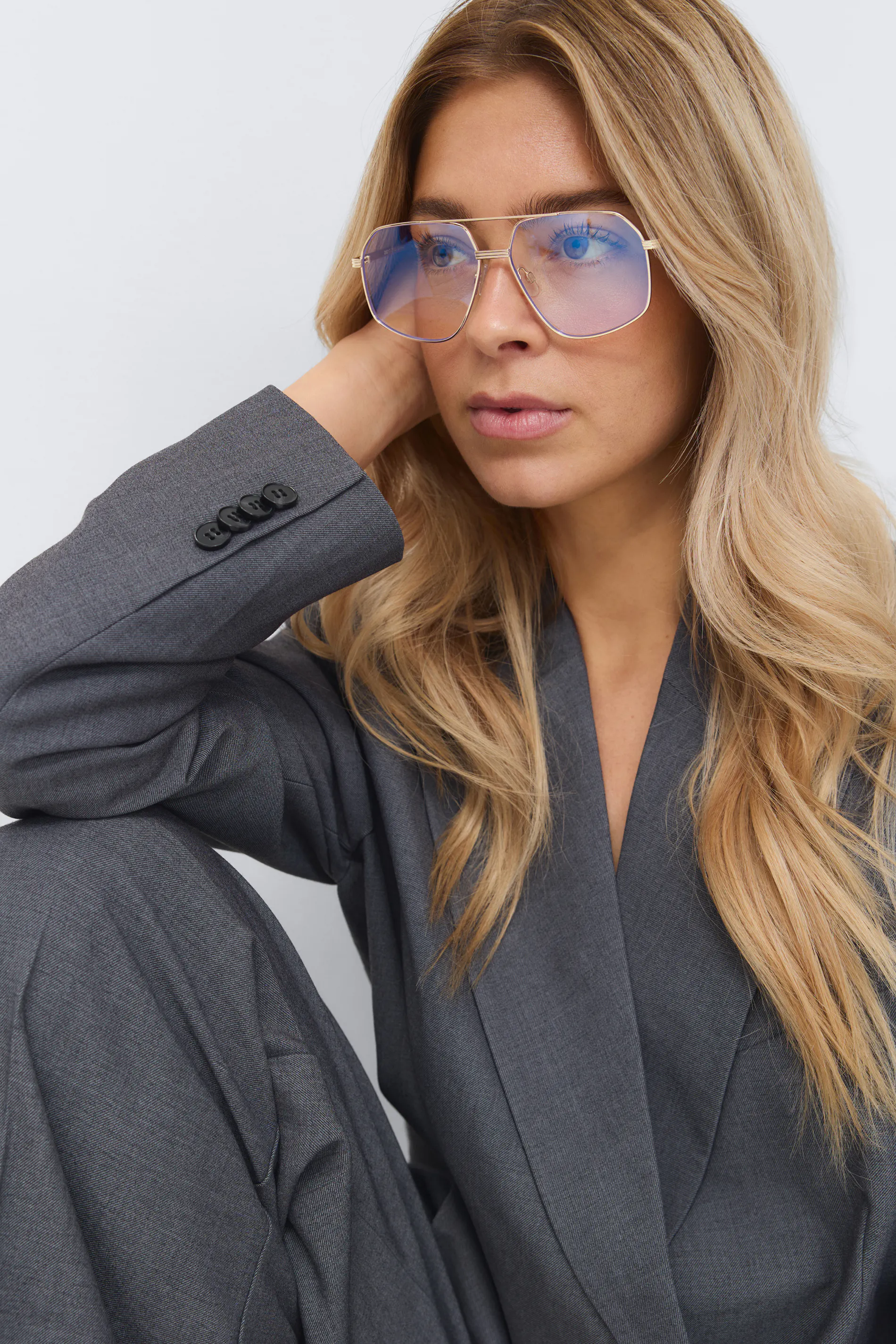 Gina Tricot - Blue light glasses - lunettes anti lumiere bleue - Transparent - ONESIZE - Femme