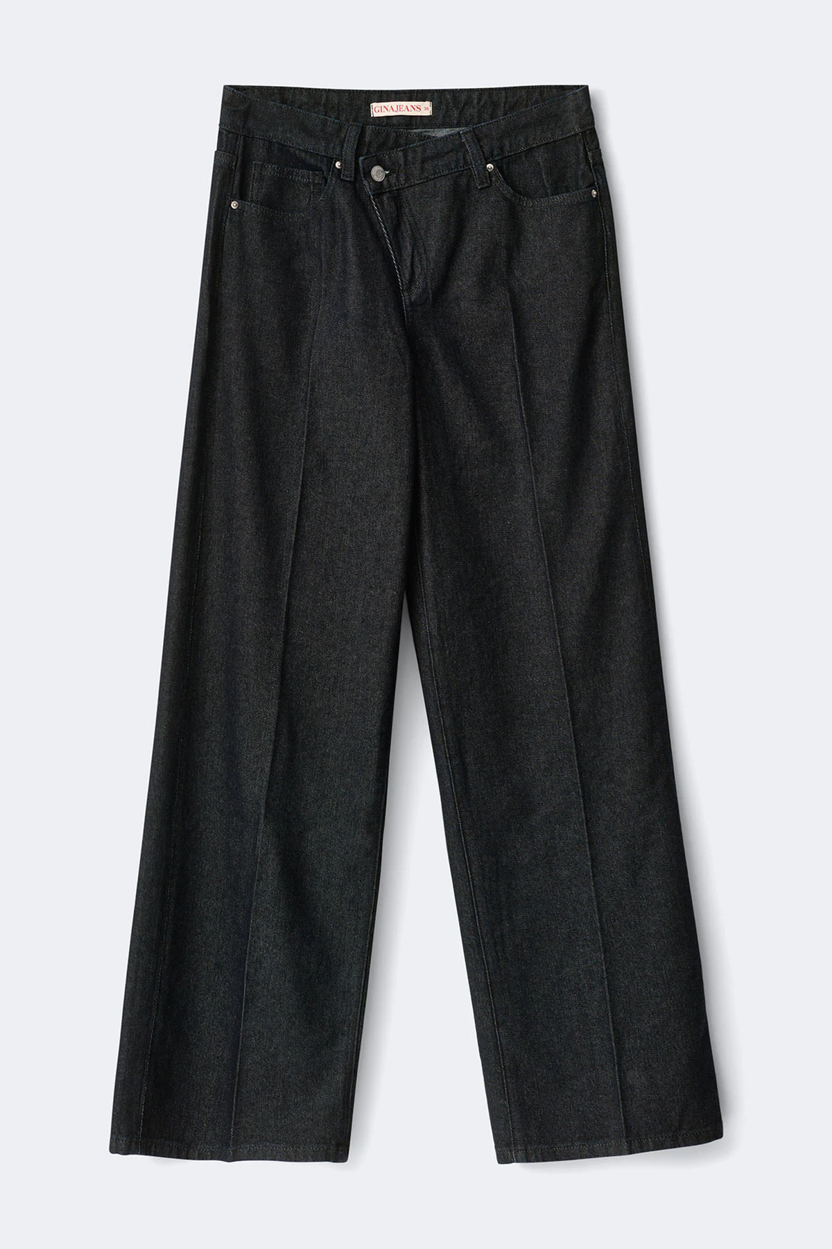 Gina Tricot Wrap wide jeans dam – bild 4