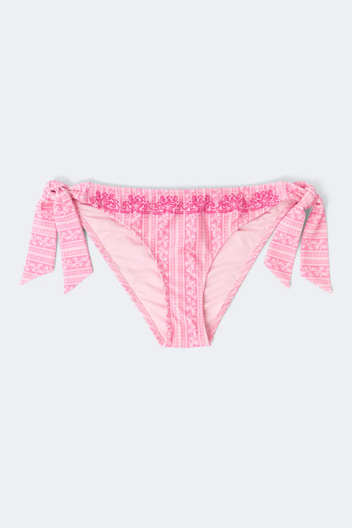Gina Tricot - 14+ pearl cheeky bikini bottom - Zwemkleding - Roze - S - Dames