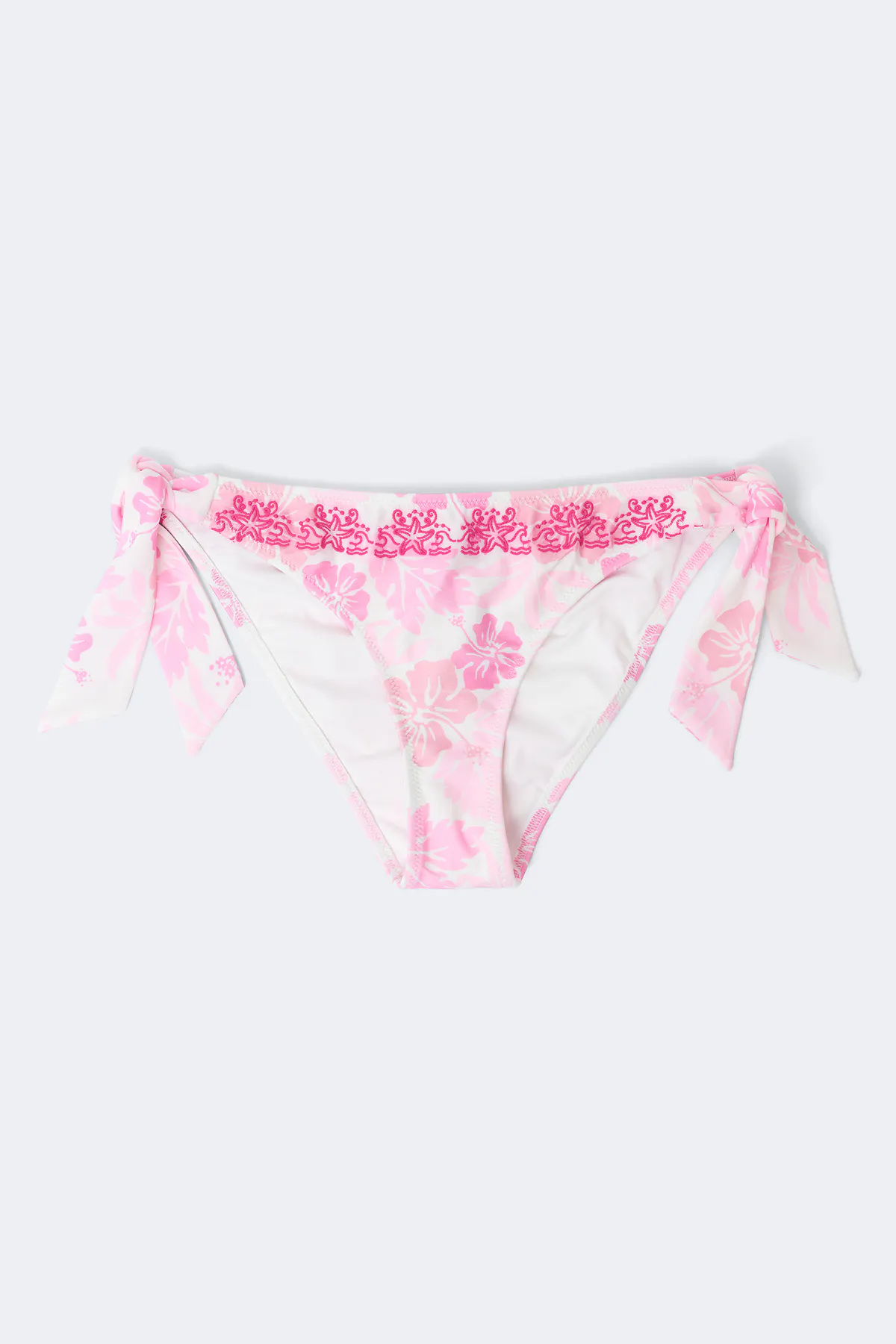Gina Tricot - 14+ pearl cheeky bikini bottom - Badetøy - Hvit - S - Dame