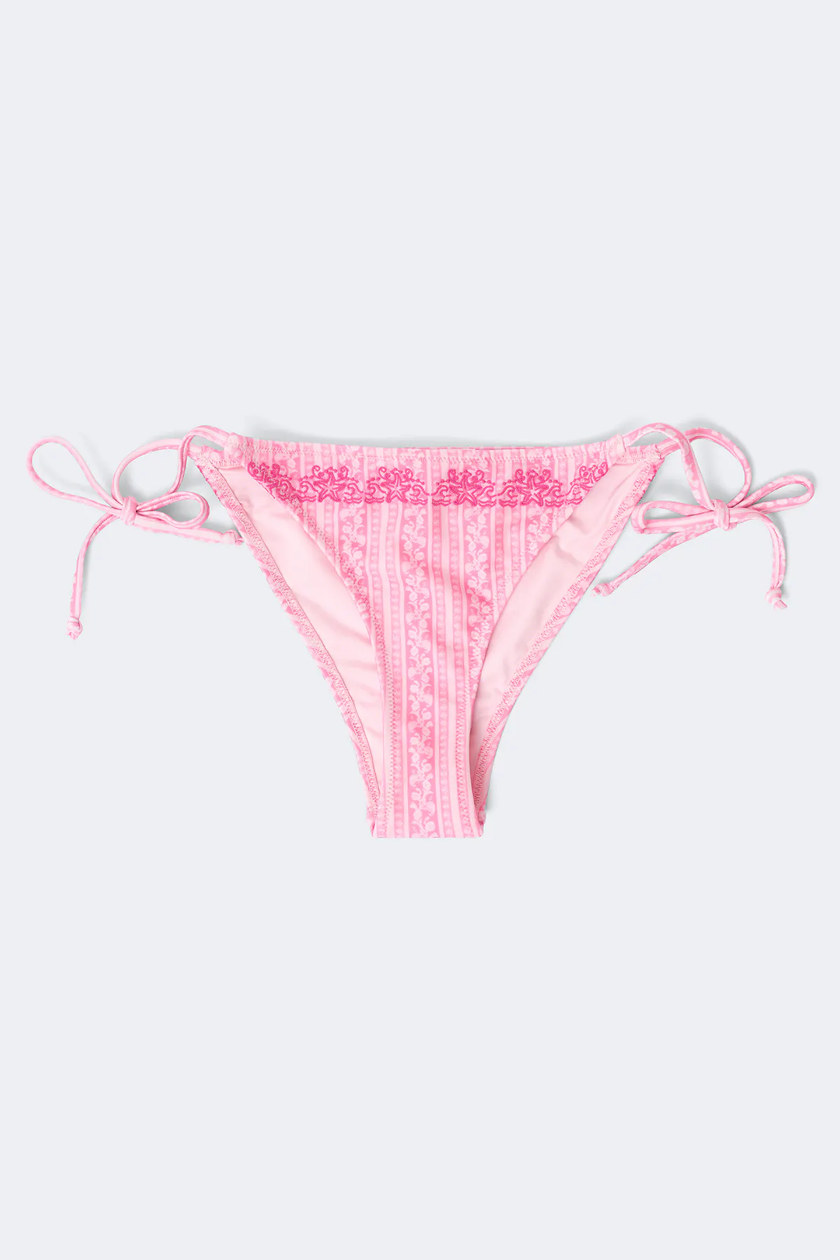 Gina Tricot - 14+ coral cheeky bikini bottom - Zwemkleding - Roze - L - Dames