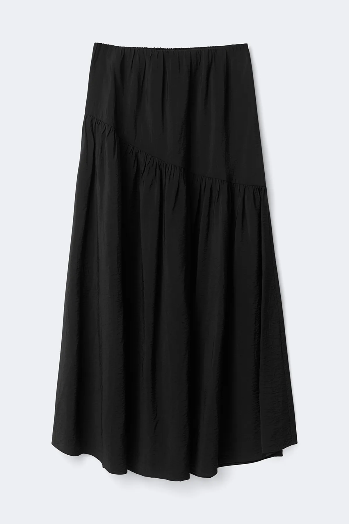 BLOCK JQ TRICOT SKIRT ブラック　Lサイズ Dropped waist skirt - Black - Women - Gina Tricot