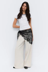 Lace Hip Scarf