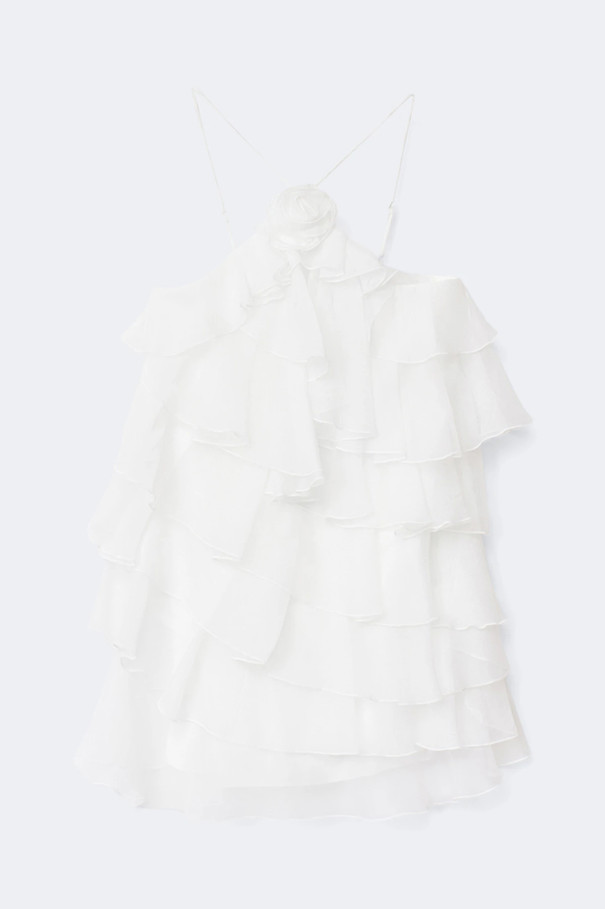 Gina Tricot Frill mini dress klänningar dam – bild 4