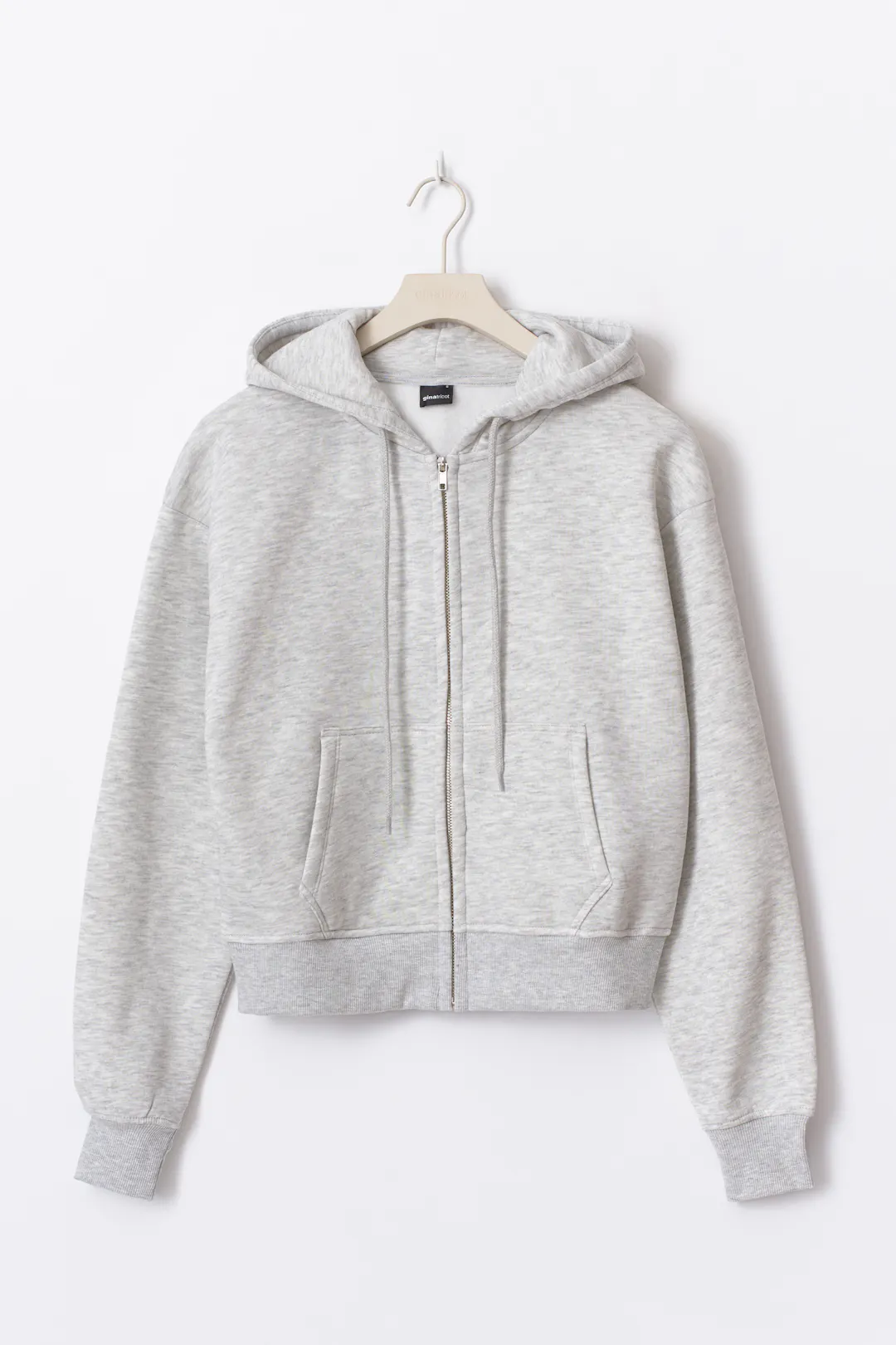 HELLO LUPO Gina Top 2-3y 美品 Ultimate zip hoodie - Grey - Women - Gina Tricot