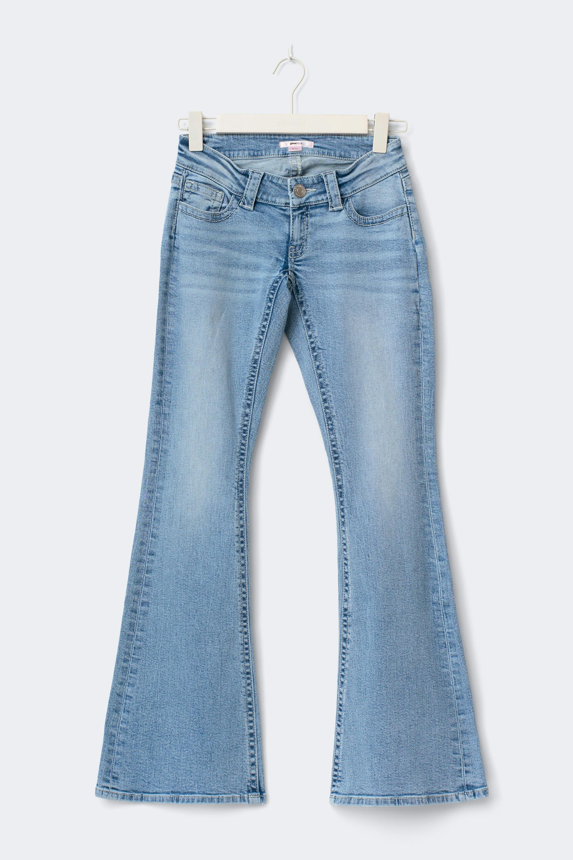 Gina Tricot - 14+ for real low jeans curve - jeans baggy - Bleu - M - Femme