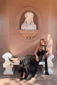 Bandeau Frill Maxi Dress